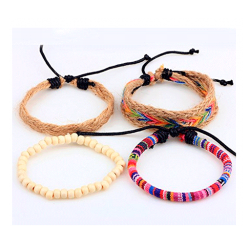 Pulseras de cañamo hilo organico