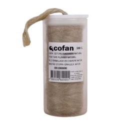 Envase de cinta estopa de cáñamo, 100 g Cofan 08101088