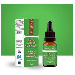 Extracto de Cáñamo Orgánico 600Mg (6%) - Alivia el estrés, dolor y ansiedad - 10ml Vegano