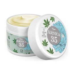 Balsamo crema a base de arnica concentrada al 35% y aceite de Cáñamo (HEMP) - 75 ml