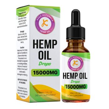 Hemp gotas cañamo 15000MG 30ml concentrado fuerte GMP estandar vegan