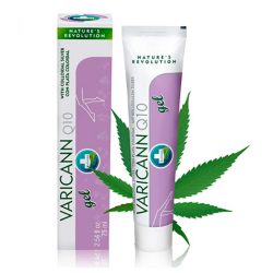 Gel de cañamo para piernas cansadas, varices sin efecto graso VARICANN 75ml